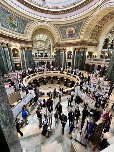 Projects on display at Research in the Rotunda