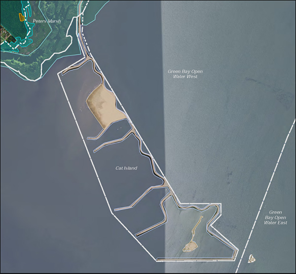 Map of Cat Island