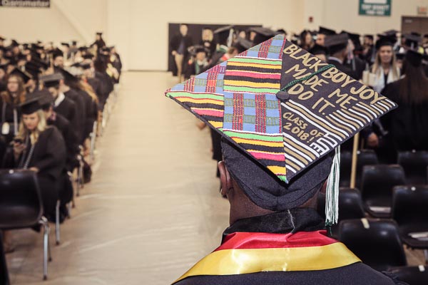 grad cap art