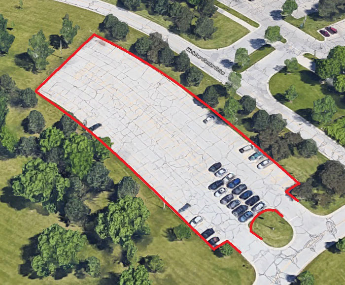 The Weidner - Valet parking lot