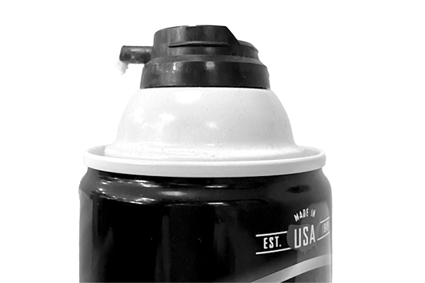 Shaving cream can