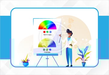Color blindness accessibility support groups